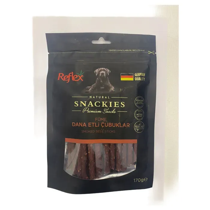 Reflex Snackies Füme Dana Etli Çubuklar 170 Gr