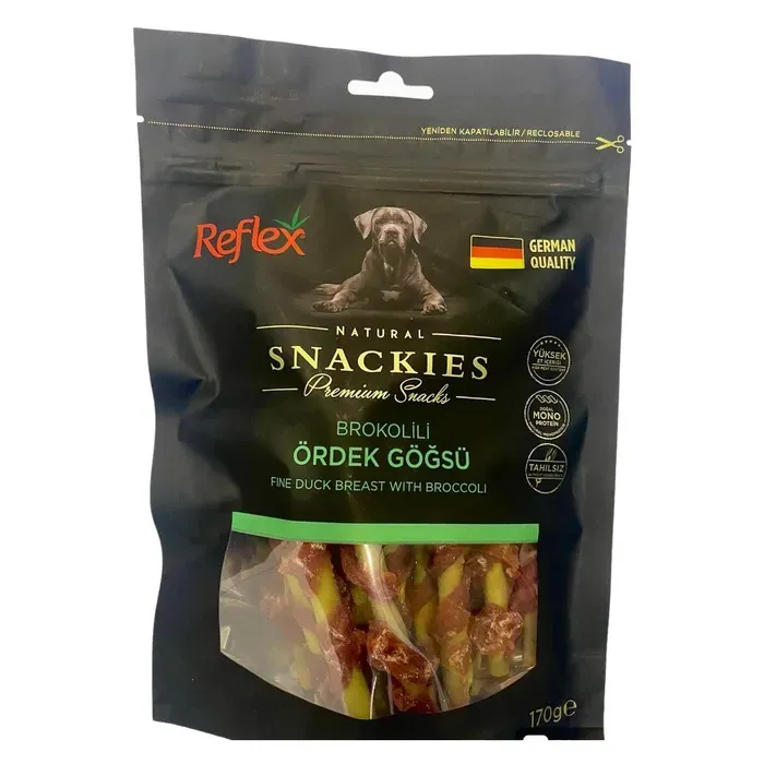 Reflex Natural Snackies Brokolili Ördek Göğsü 170 Gr