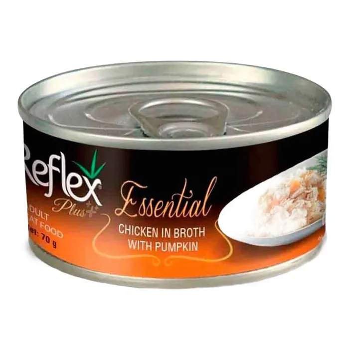 Reflex Essential Tavuk Etli Ve Bal Kabaklı Yetişkin Kedi Konserve Maması 70 Gr