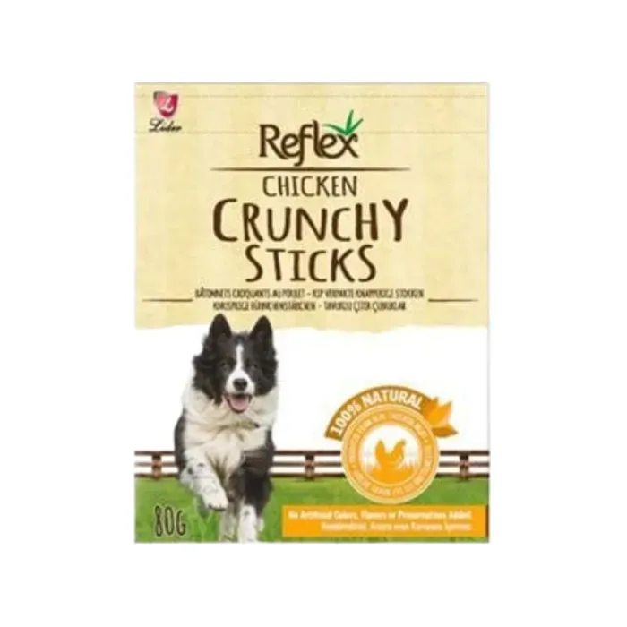 Reflex Crunchy Sticks Tavuklu Çıtır Köpek Ödül Çubukları