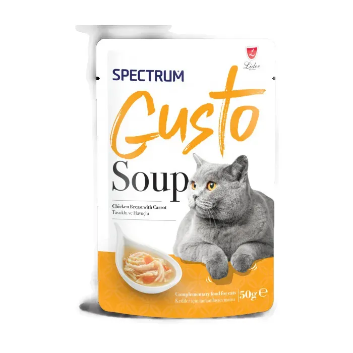 Gusto Tavuklu Ve Havuçlu Kedi Çorba 50gr