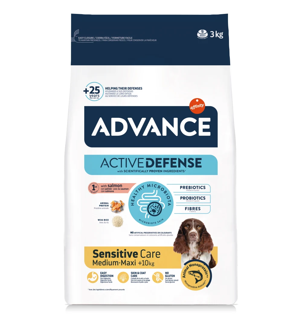 Advance Adult Sensitive Somonlu ve Pirinçli Hassas Yetişkin Köpek Maması