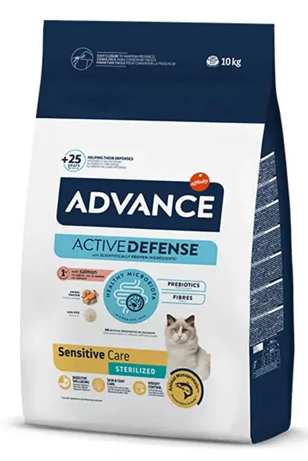 Advance Cat Sterilized Somonlu Pirinçli Kısır Yetişkin Kedi Maması