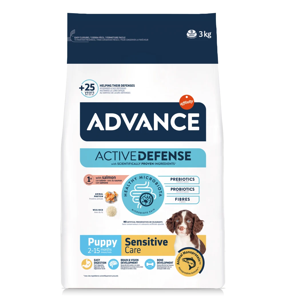 Advance Puppy Sensitive Somon Ve Pirinçli Yavru Köpek Maması
