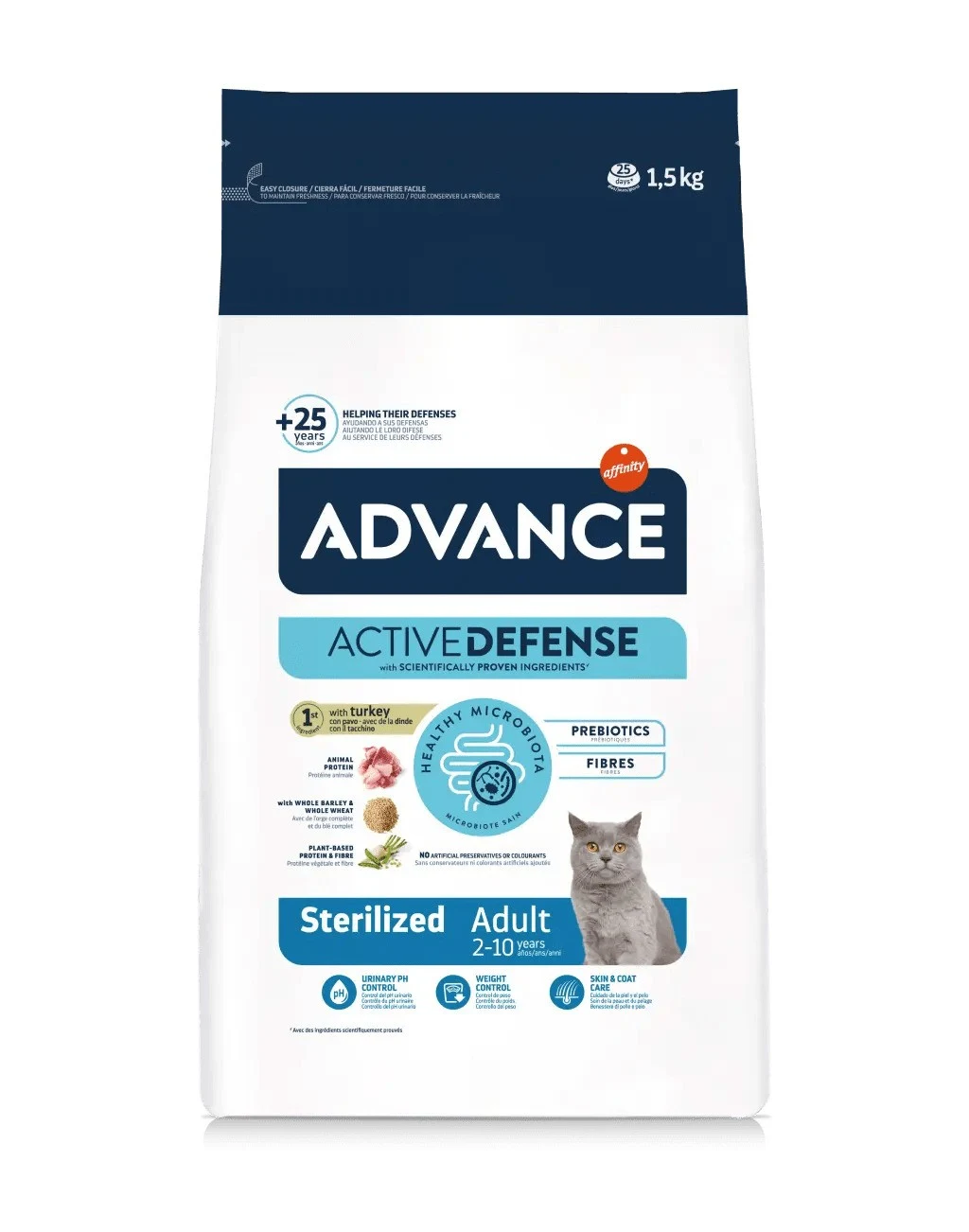 Advance Sterilized Kısırlaştırılmış Hindili Kedi Maması
