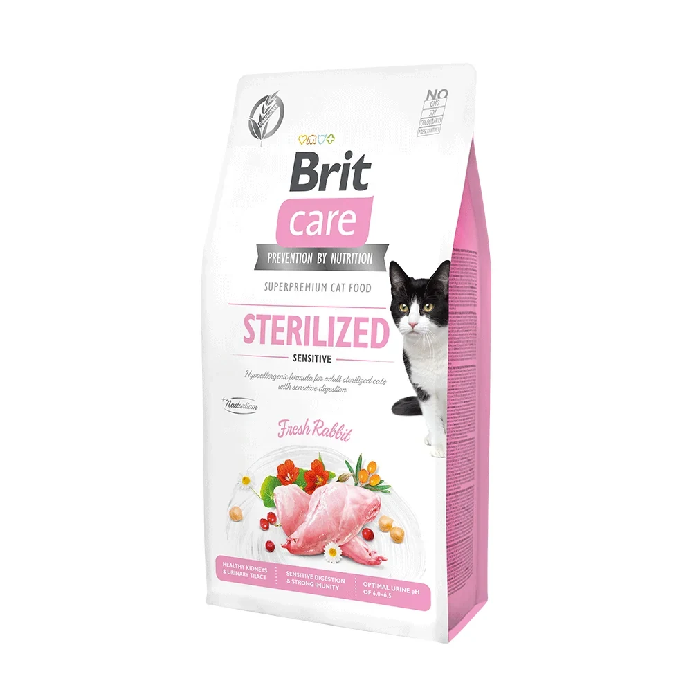 Brit Care Sterilised Tavşan Etli Tahılsız Kısırlaştırılmış Kedi Maması
