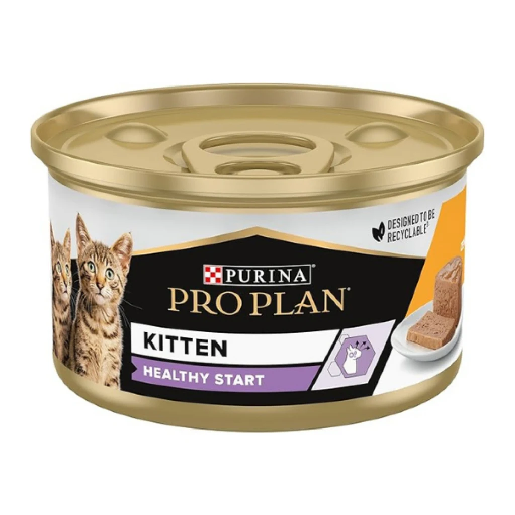 Pro Plan Kitten Tavuklu Yavru Kedi Konservesi 24lü