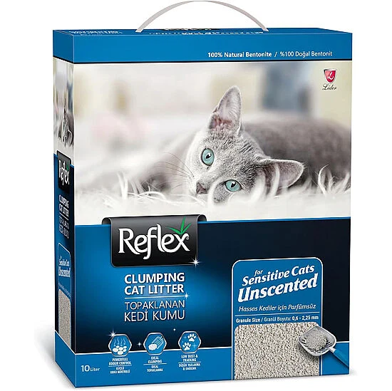 REFLEX HASSAS KEDİ KUMU KOKUSUZ
