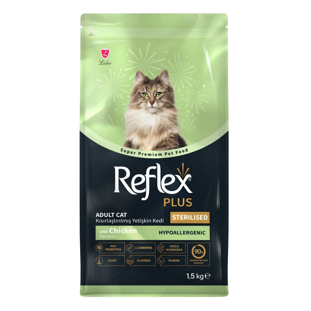 Reflex Plus Tavuklu Kısırlaştırılmış Yetişkin Kedi Maması