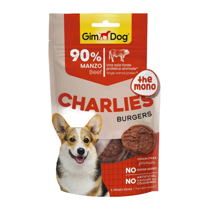 Charlies The Mono Burgers Sığır Etli Köpek Ödülü 70 Gr