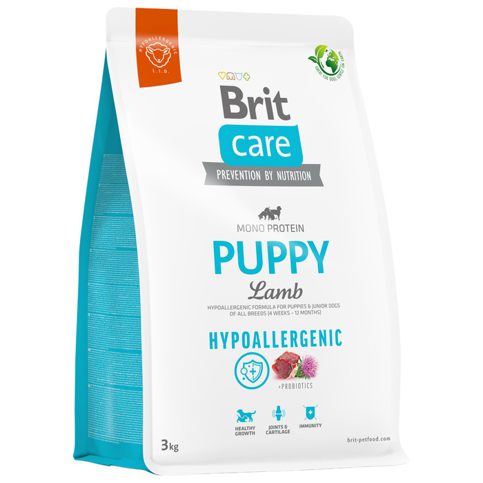 Hypoallergenic Kuzu Etli Tüm Irklar İçin Yavru Köpek Maması 3 Kg