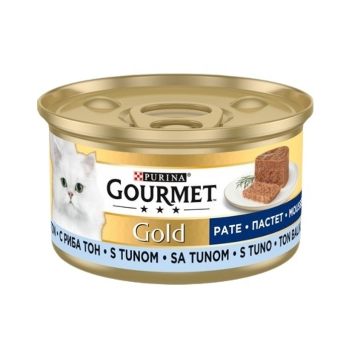 Kedi Maması Yaş Konserve Kıyılmış Ton Balıklı 85 Gr