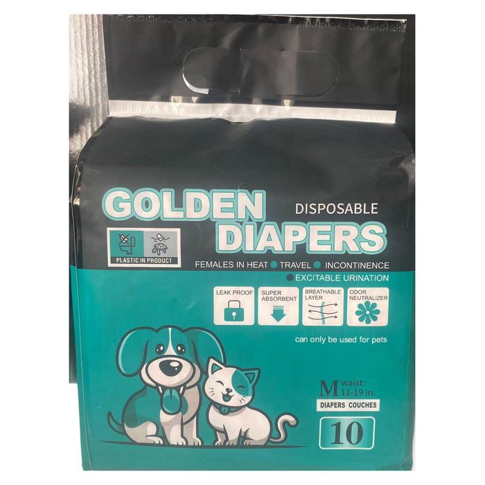 Köpek Alt Bağlama Bezi M 10'lı