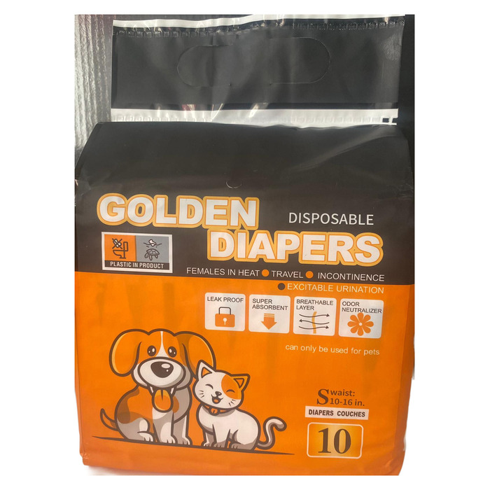 Köpek Alt Bağlama Bezi S 10'lı