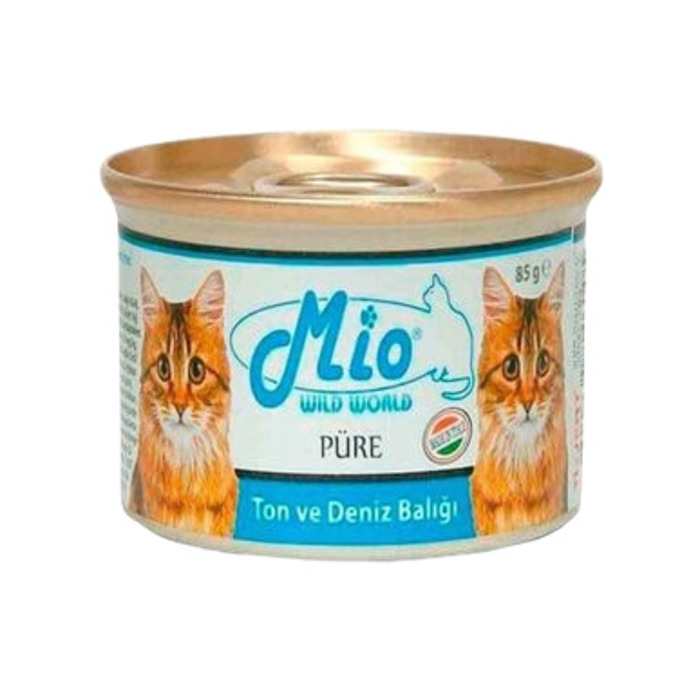 Ton Ve Deniz Balığı Püre Kedi Konservesi 85 Gr
