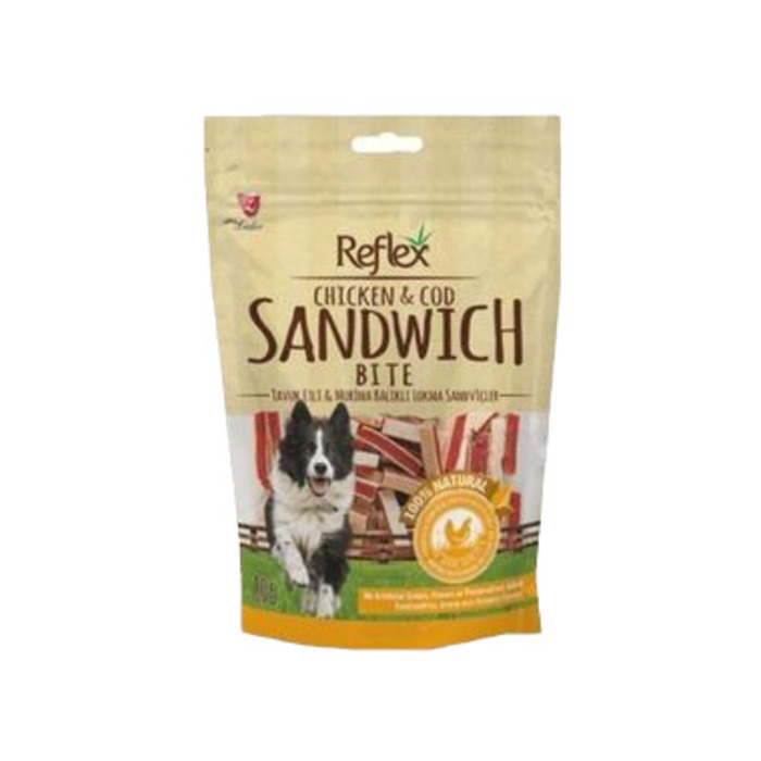 Tavuk Etli Ve Morina Balıklı Dilim Sandviçler 80 Gr