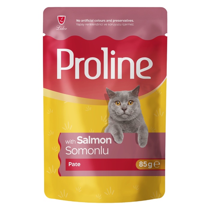 Kedi Maması Yaş Pouch Somonlu 85 Gr