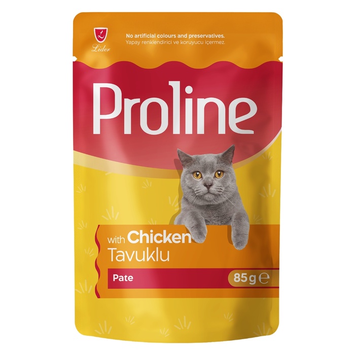 Pate Tavuk Etli Yetişkin Kedi Maması 85 Gr