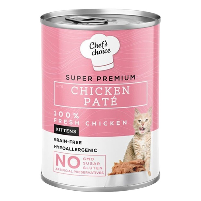 Kitten Tavuklu Ezme Yavru Kedi Konservesi 400 Gr