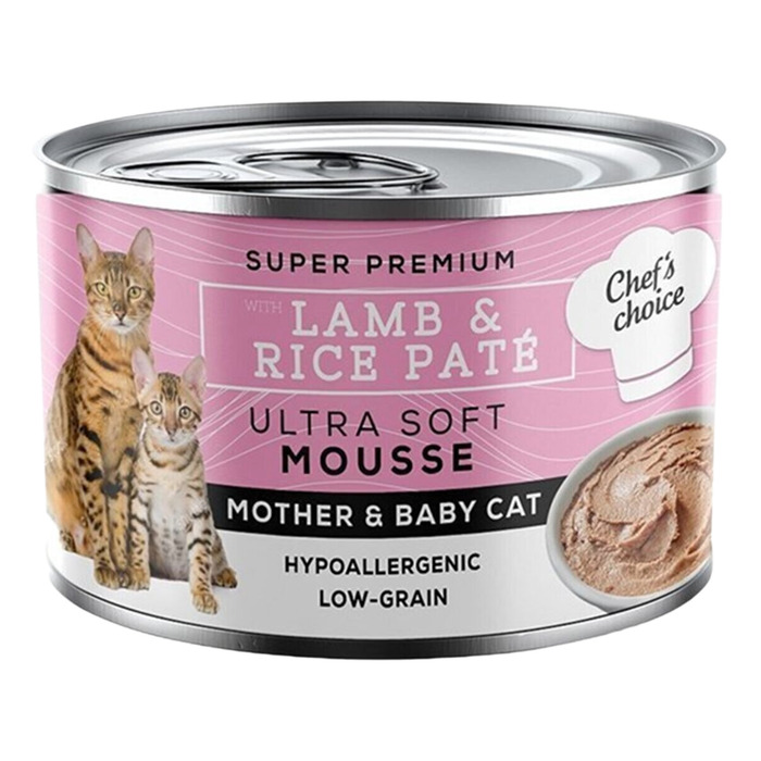 Chef'S Choise Yavru Kedi Ve Anne Kedi Yaş Mama 200 Gr