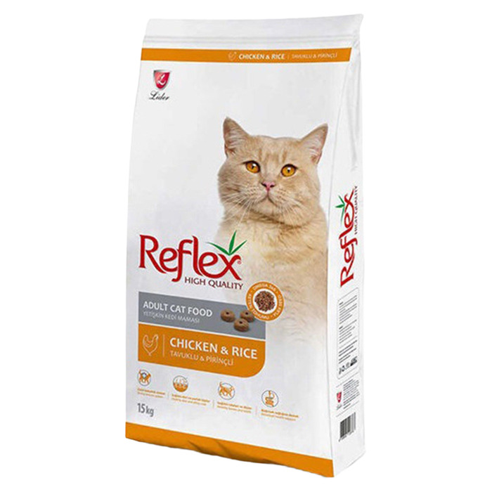 Reflex Pirinçli ve Tavuklu Kedi Maması 15 kg