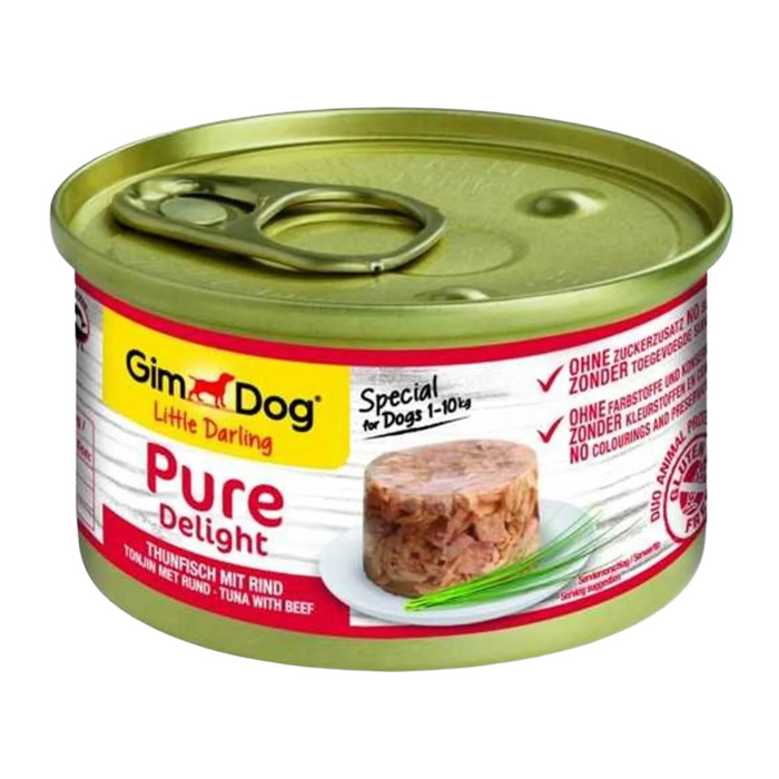 Pure Delight Ton Balıklı Biftekli Köpek Konservesi 85 gr