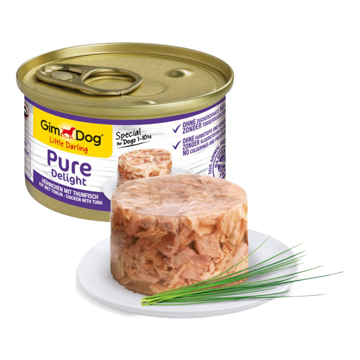 Pure Delight Köpek Maması Tavuklu Tuna Balıklı 85 Gr