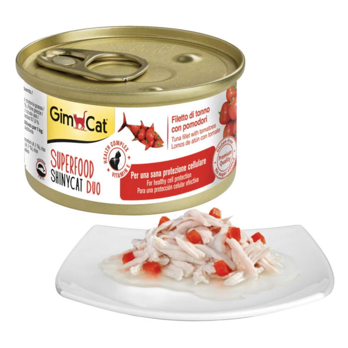 Superfood Ton Balıklı Ve Domatesli Kedi Konservesi 70 Gr