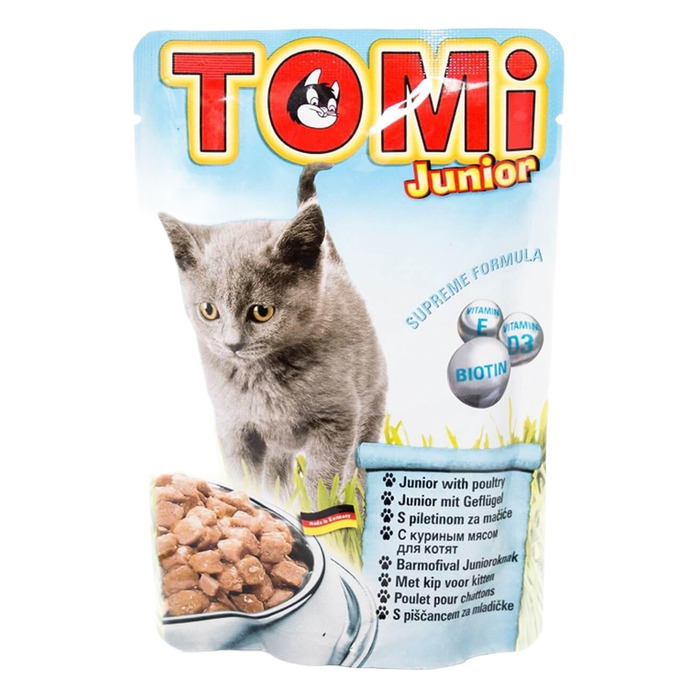 Tomi Tavuklu Yavru Kedi Konservesi 100 Gr