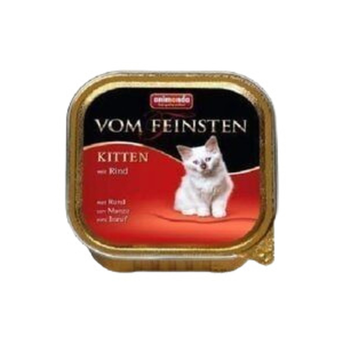 Vom Feinsten Biftekli Yavru Kedi Konservesi 100 gr