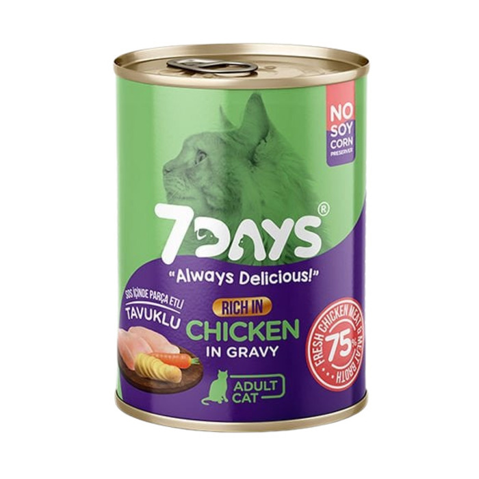 Tavuk Etli Yetişkin Kedi Konservesi 415 Gr