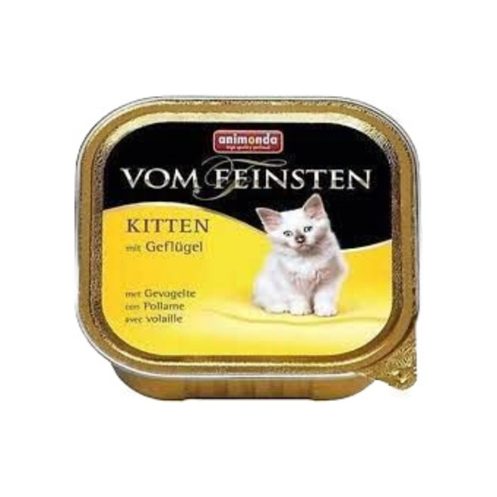 Vom Feinsten Kümes Hayvanlı Yavru Kedi Konserve Maması 100 Gr