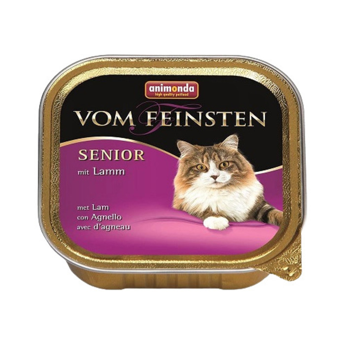 Vom Feinsten Senior Kuzulu Kedi Konservesi 100 Gr