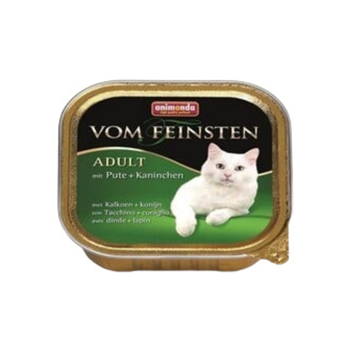 83205 Vom Feinsten Hindi Ve Tavşan Etli Kedi Maması 100 gr