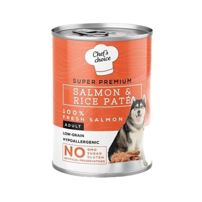 Kıyılmış Somonlu Pirinçli Köpek Konservesi 400 gr