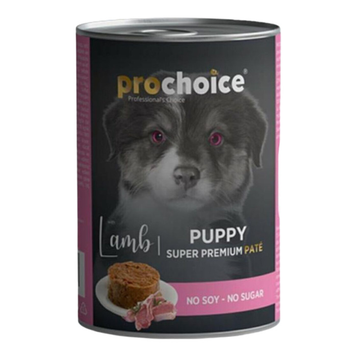 Kuzu Etli Şekersiz Ezme Yavru Köpek Konservesi 400 Gr