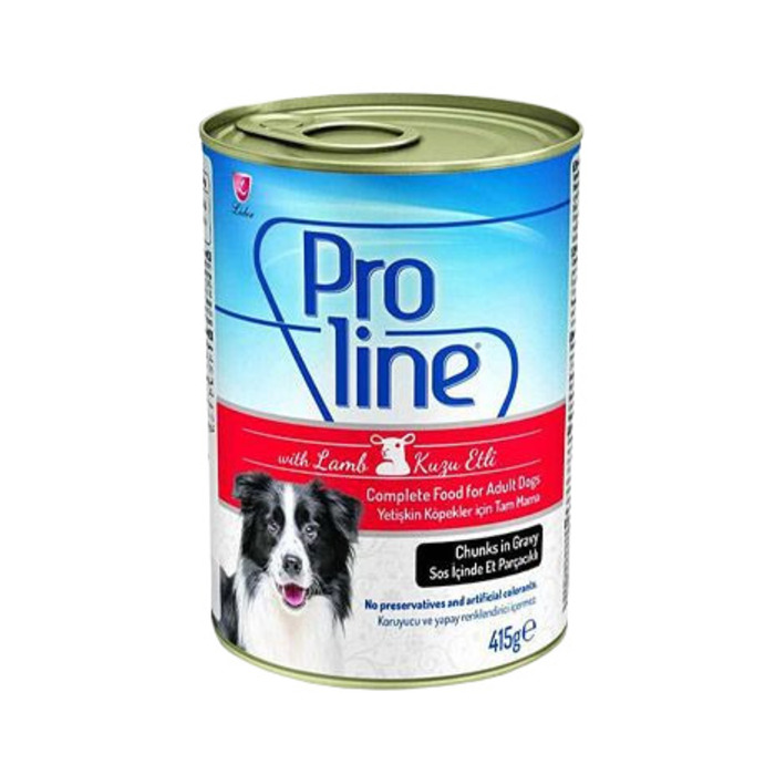 Proline Soslu Kuzulu Köpek Konservesi 415 GR