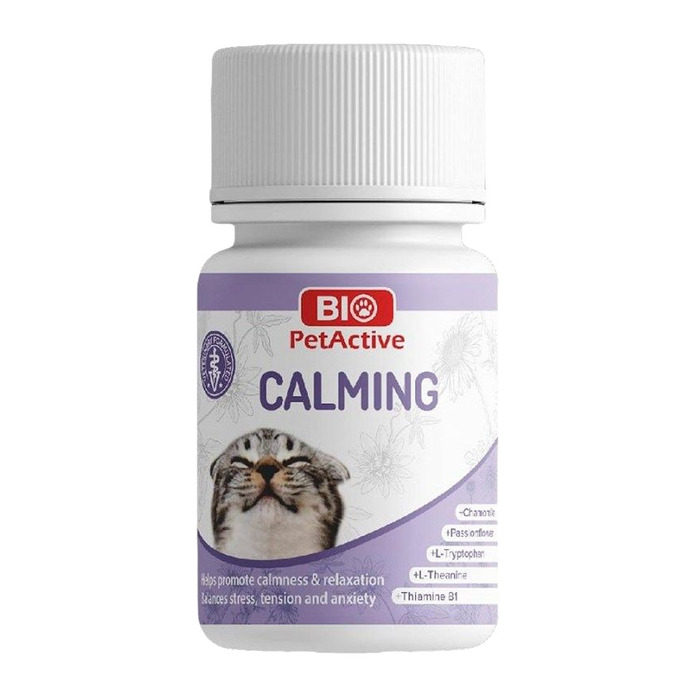 Bio Pet Active Calming Kedi Sakinleştirici Tablet 60 Tb