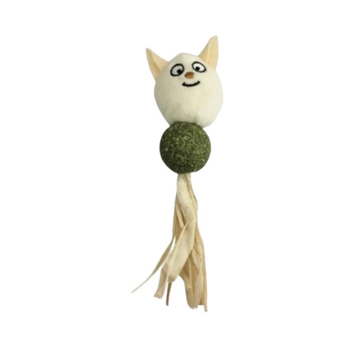 Nunbell Kedi Şekilli Catnipli Peluş Kedi Oyuncağı