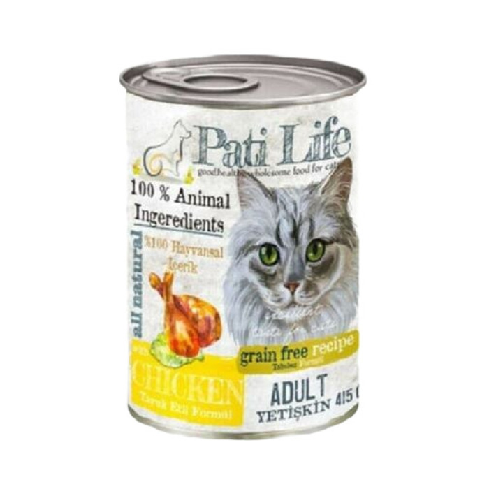 Tavuklu Etli Kedi Konservesi 415 gr