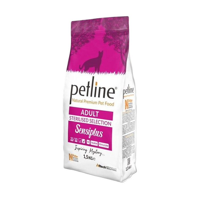 Sensiplus Kısırlaştırılmış Somonlu Yetişkin Kedi Maması 1,5 kg