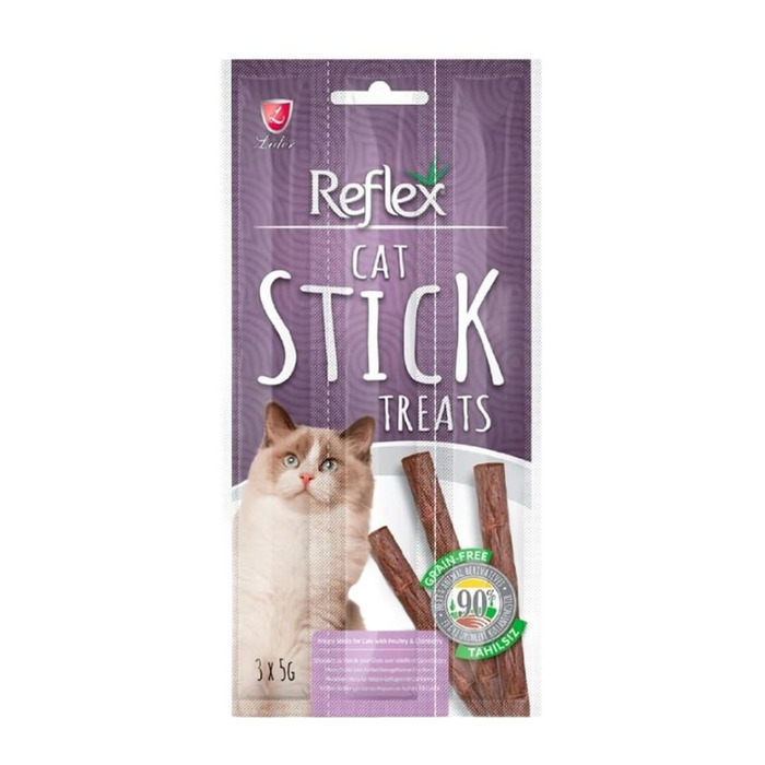 Kedi Ödül Stick Kümes Hayvanı  Kızılcık 3x5 gr