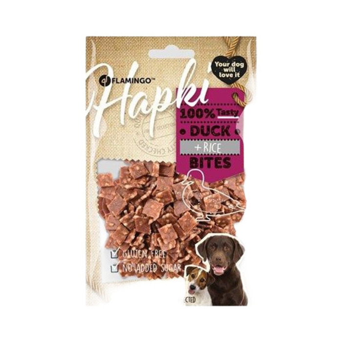 Flamingo Hapki Ördekli Pirinçli Köpek Ödülü 85gr