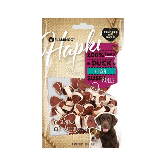 Flamingo Hapki Ördekli Balıklı Köpek Ödülü 85 gr