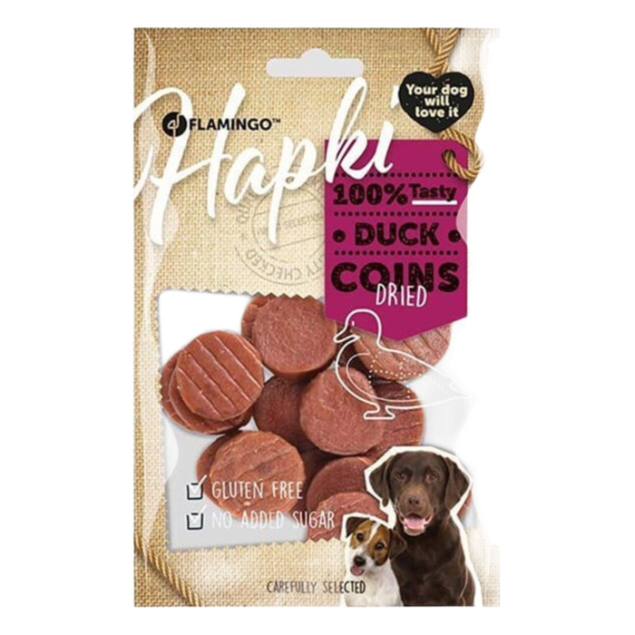 Hapki Glutensiz Ördekli Coin Köpek Ödülü 85 Gr