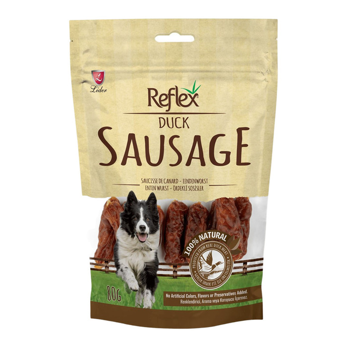Dog Ördekli Sosisler Köpek Ödülü 80 gr