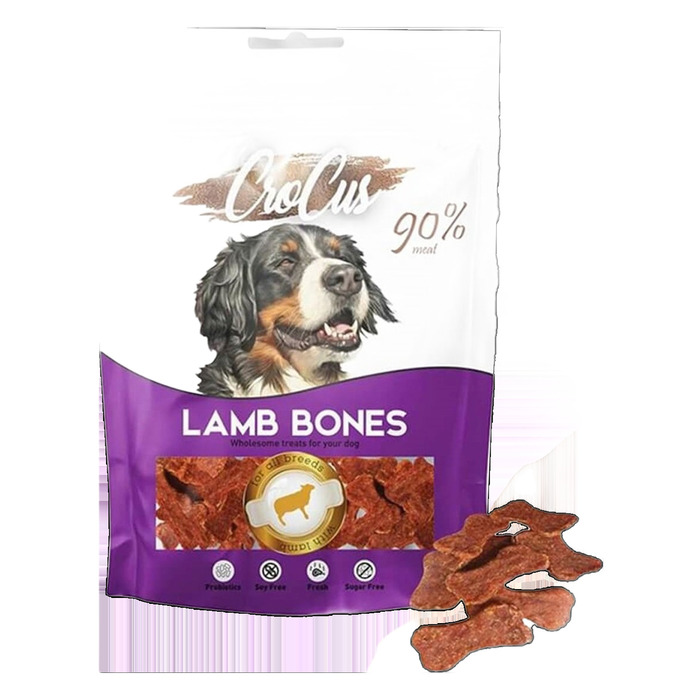 Crocus Bones Kuzulu Tahılsız Köpek Ödülü 80 Gr