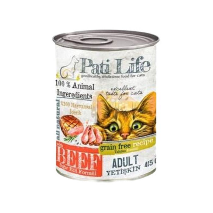 Sığır Etli Kedi Konservesi 415 Gr