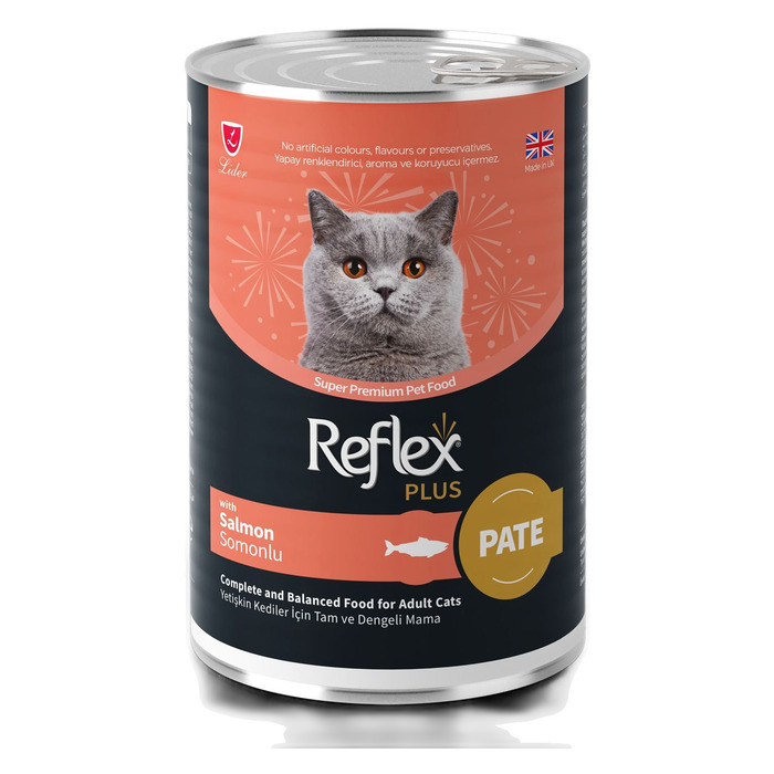 Püre Somonlu Yetişkin Kedi Konservesi 395 Gr