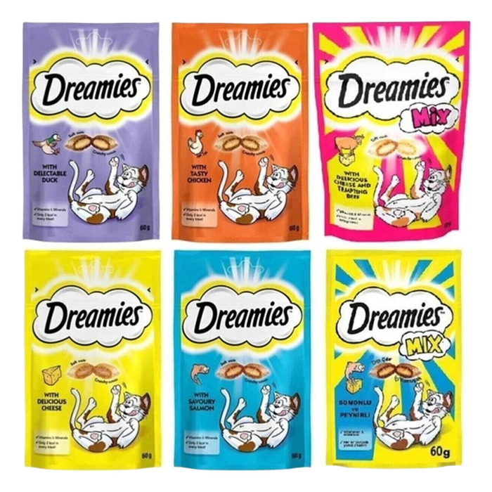 Dreamies 6'lı Karışık Paket
